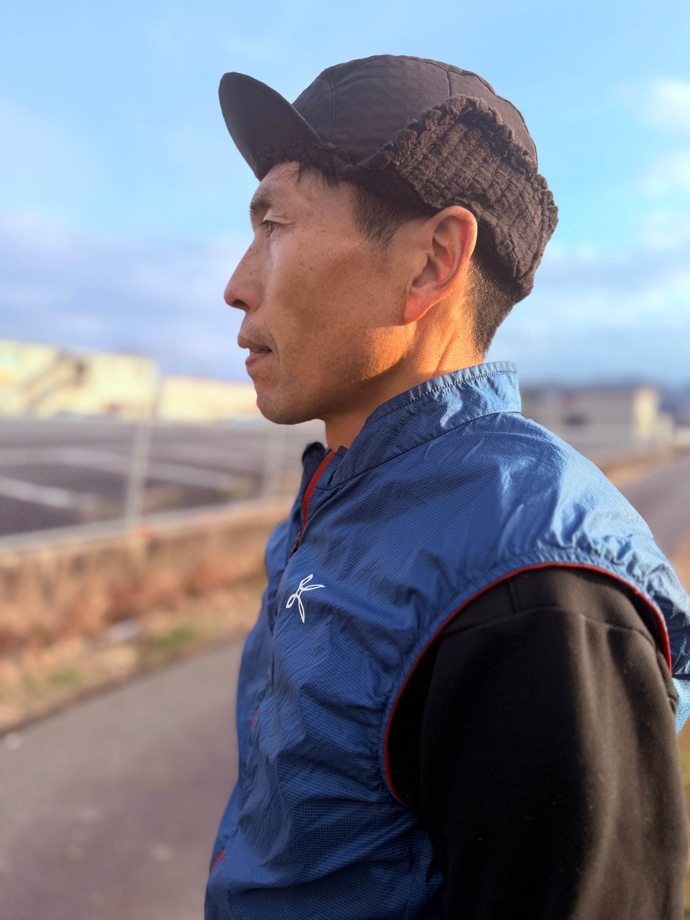 トレイルフェスト冬用ランニングキャップ